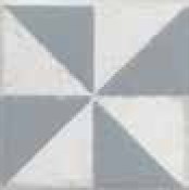 Вставка Амальфи орнамент серый STG\C407\1270 (9,9x9,9)