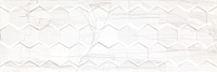 Brennero White Hexagon. Настенная плитка (25x75)