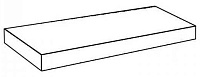 620070001970 Вандефул Лайф Алмонд. Угловая ступень левая (33x60)