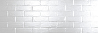 Brick White Gloss WT15GSS00. Настенная плитка (25,3x75)