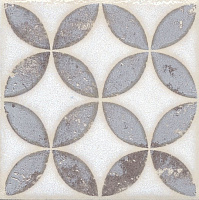 Вставка Амальфи орнамент коричневый STG\A401\1266 (9,9x9,9)