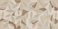 Serenity Folium коричневый 08-03-15-1350. Декор (20x40)