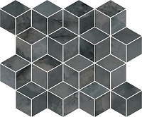 T017/14024 Джардини серый темный мозаичный. Декор (37,5x45)