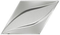 218348 Diamond Blend Silver Laser Glossy. Декор (15x25,9)