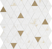 M8H1 Allmarble Wall Golden White SatMosaico Tria. Мозаика (40x43)
