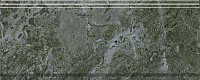 BDA026R Серенада зелёный глянцевый обрезной. Бордюр (12x30)