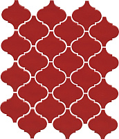 65013 Авейру мозаичный красный глянцевый. Настенная плитка (26x30)