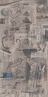SG590700R Коллаж декорированный обрезной Ковер. Декор (119,5x238,5)