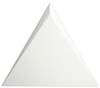 218244 Triangle Cascade White Glossy. Настенная плитка (15x17)