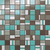 9DMT Dwell Turquoise Mosaico Mix. Мозаика (30,5x30,5)