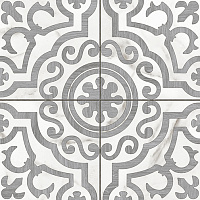 Siena белый узоры 16188. Напольная плитка (42x42)