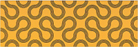 Spin Yellow-Black Geo (O-SPI-WTU061). Настенная плитка (25x75)