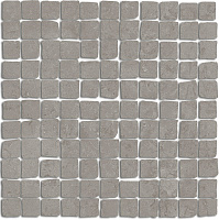 MBS002 Про Лаймстоун Спакко мозаичный серый матовый. Декор (20x20)