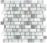 L100179424 Victorian Stripes Whites. Мозаика (31,2x32,5)