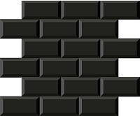 187843 Mosaico Minimetro Negro. Настенная плитка (29,1x29,6)